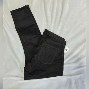 GAP Black Stretch Skinny Ankle Jeans